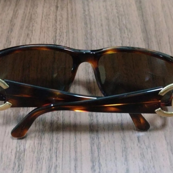 Vintage CHANEL Sunglasses Eyeglasses Coco Mark - Picture 5 of 6